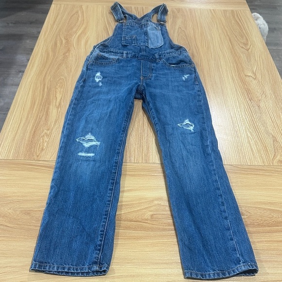 gapkids1969 Other - Distressed Blue Denim Overalls